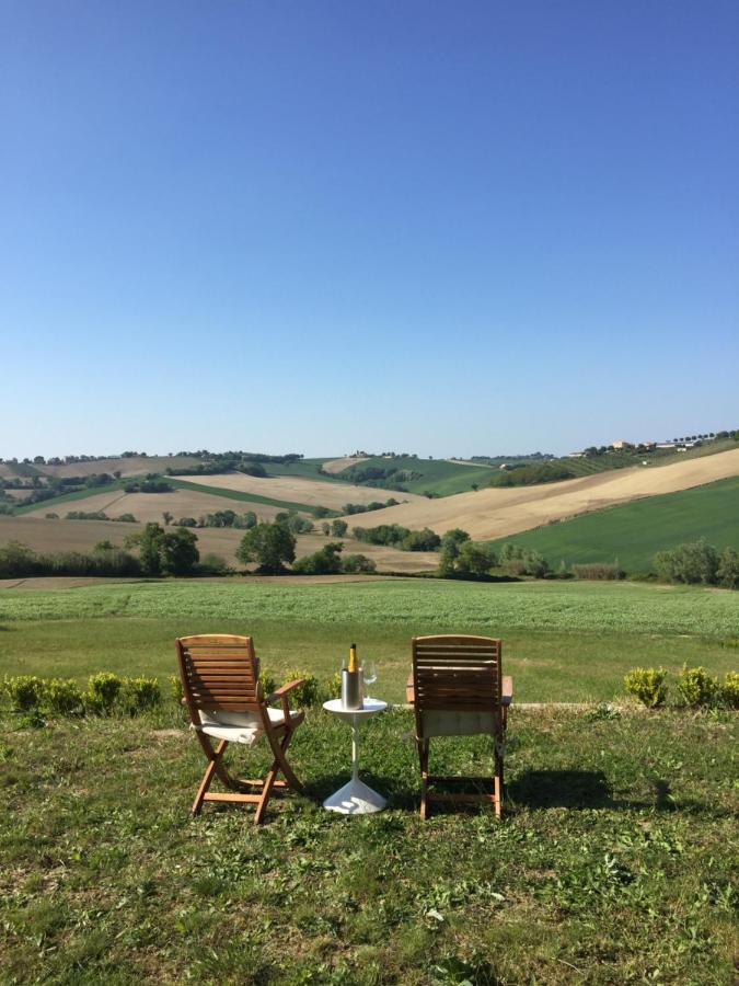 Il Giardino Nella Valle Belvedere Ostrense Kültér fotó