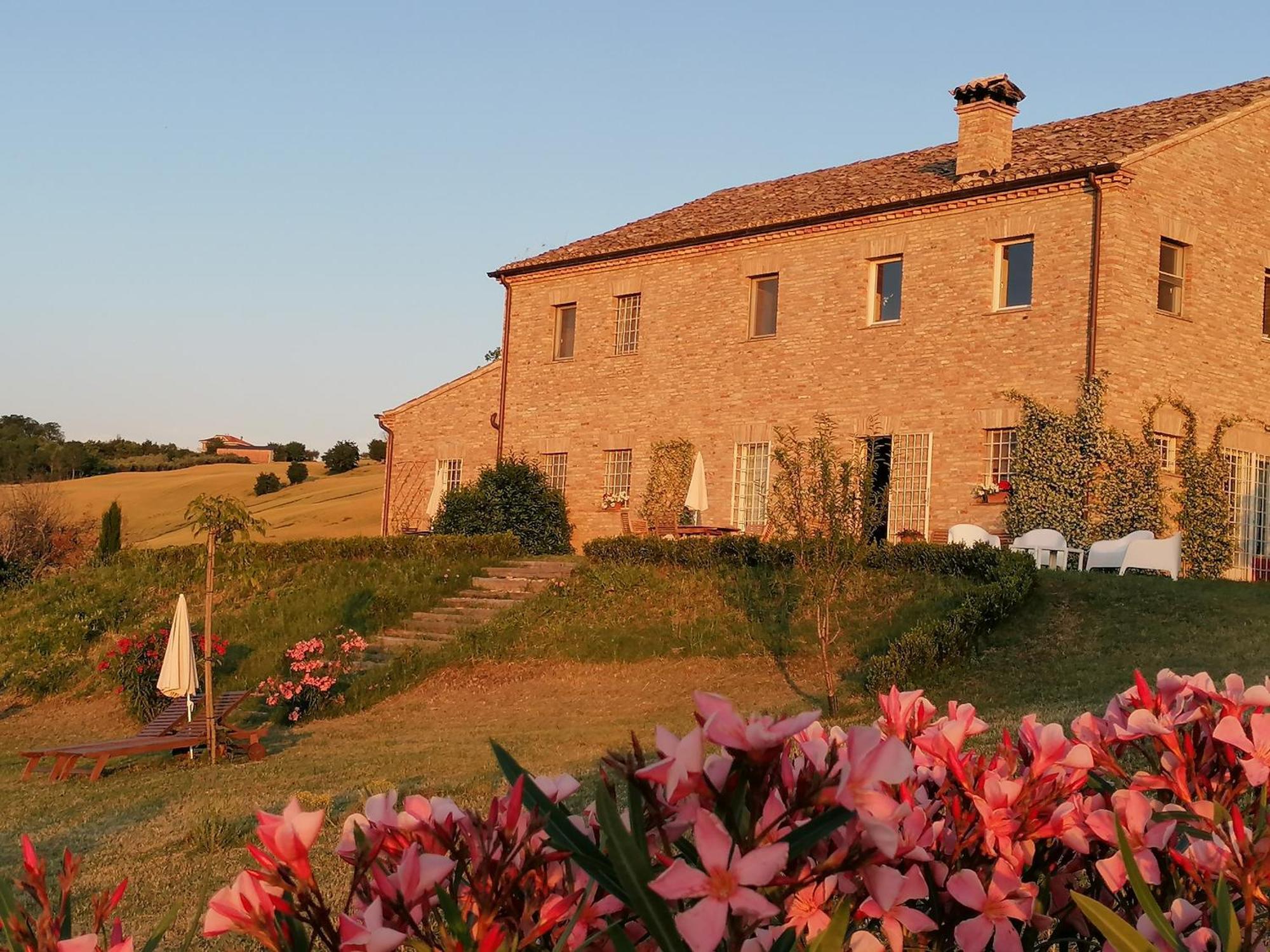 Il Giardino Nella Valle Belvedere Ostrense Kültér fotó